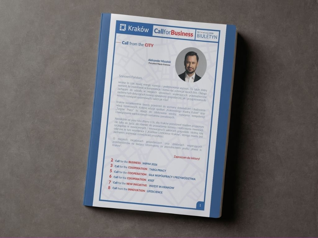 Okładka biuletynu Call for Business