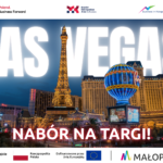 Grafika dotyczy naboru dodatkowego na targi CES Las Vegas 2027